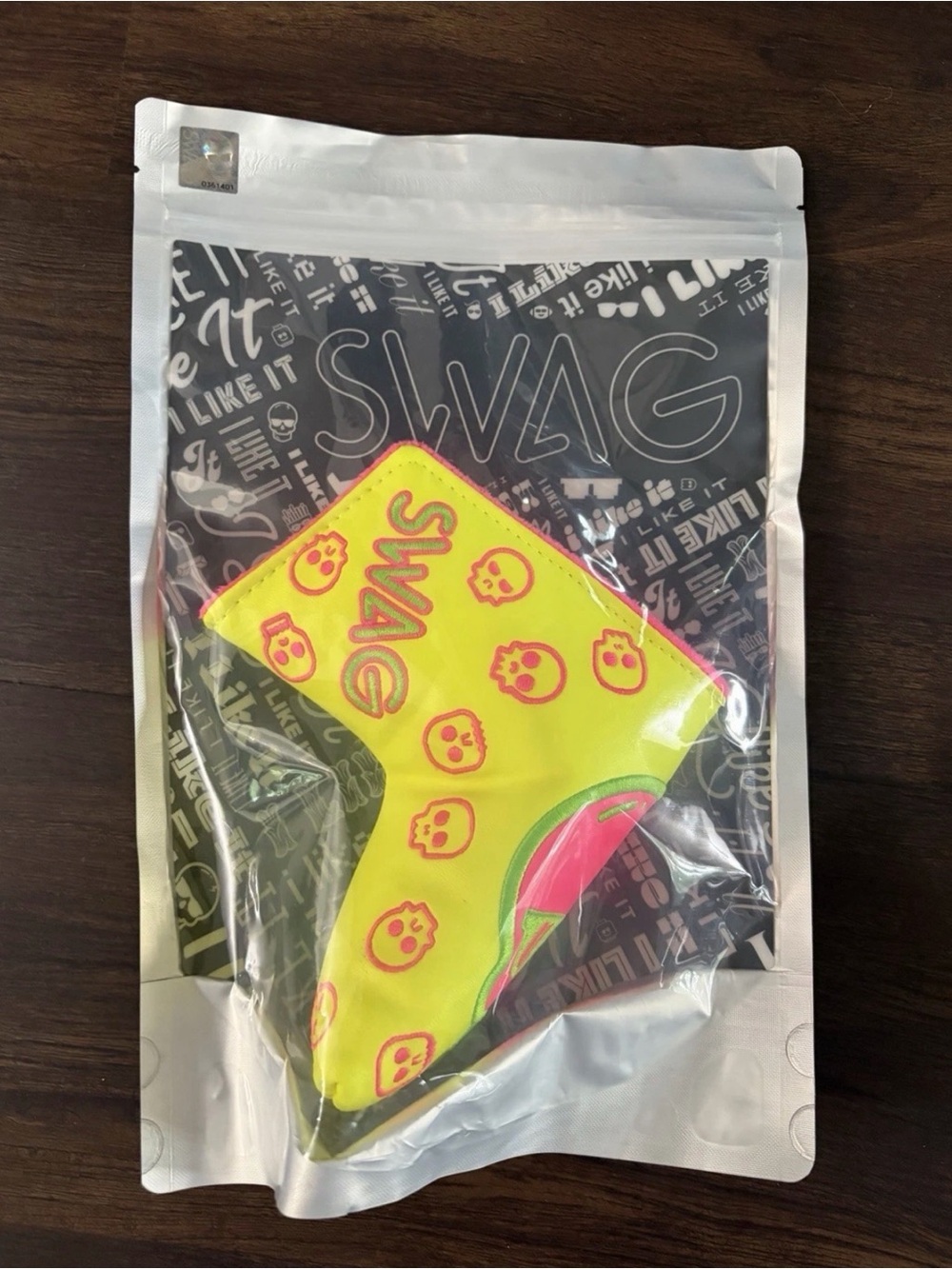 SWAGENTA AUGUSTA SKULL BLADE COVER SWAG GOLF - Picture 2 of 3